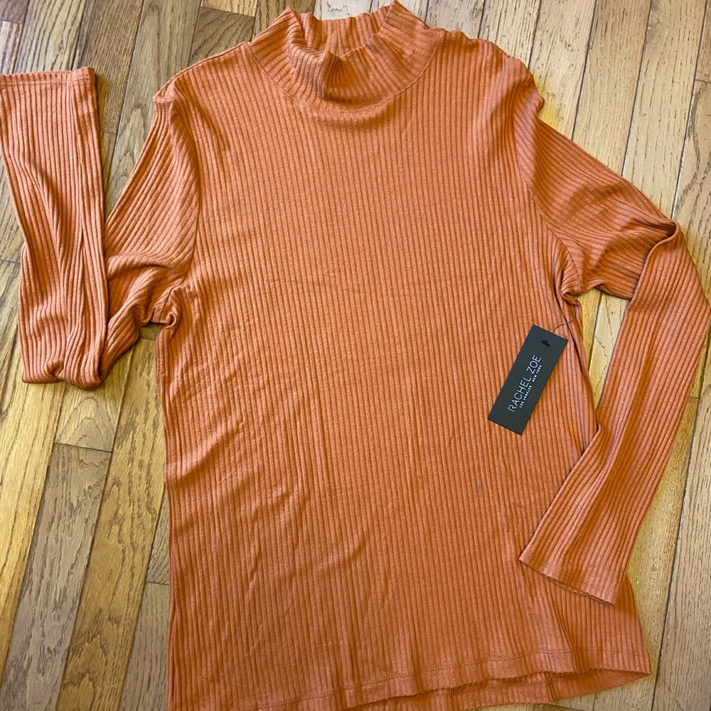 NWT RACHEL ZOE Mock Turtleneck